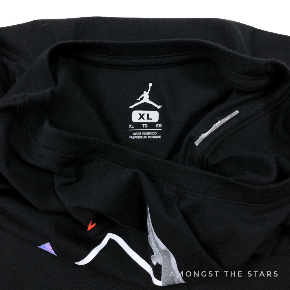 Nike Air Michael Jordan 1989 NYC Black T-Shirt - Picture 7 of 7